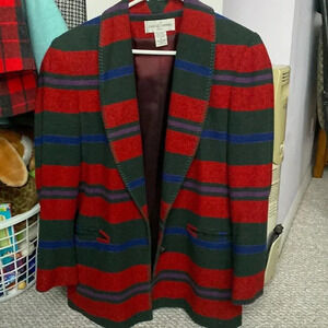 Casual Corner Christmas coat size 4.